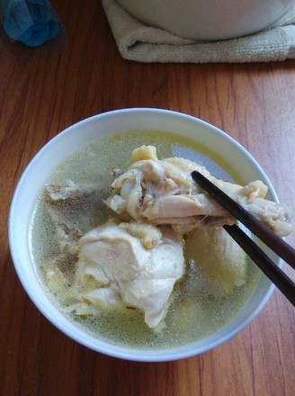 电锅炖鸡汤做法1